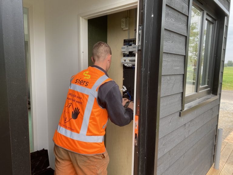 Werken aan een klein huis